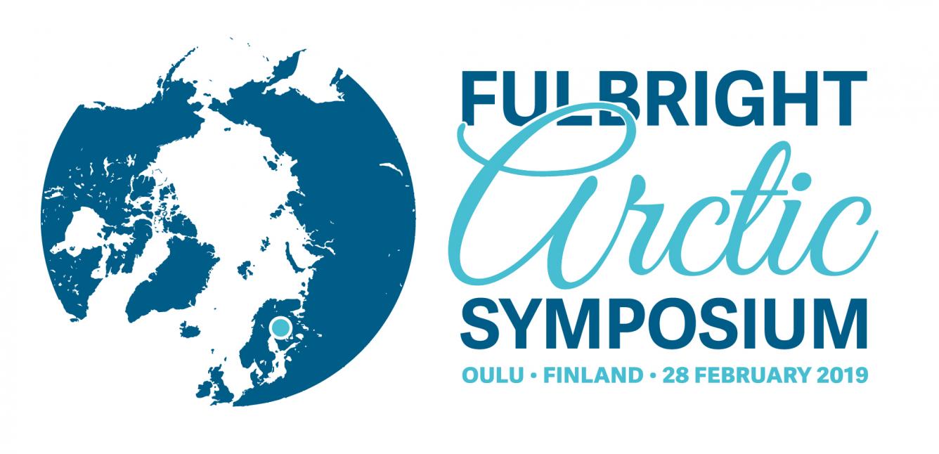 Logo of the 2019 Fulbright Arctic Symposium