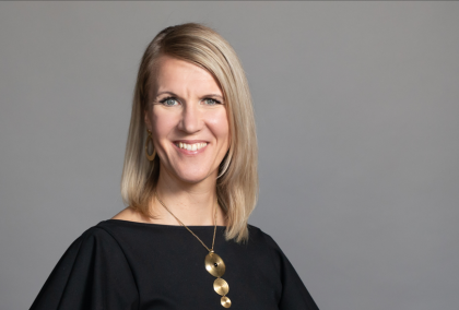 Headshot of Minister of Science and Culture Sari Multala