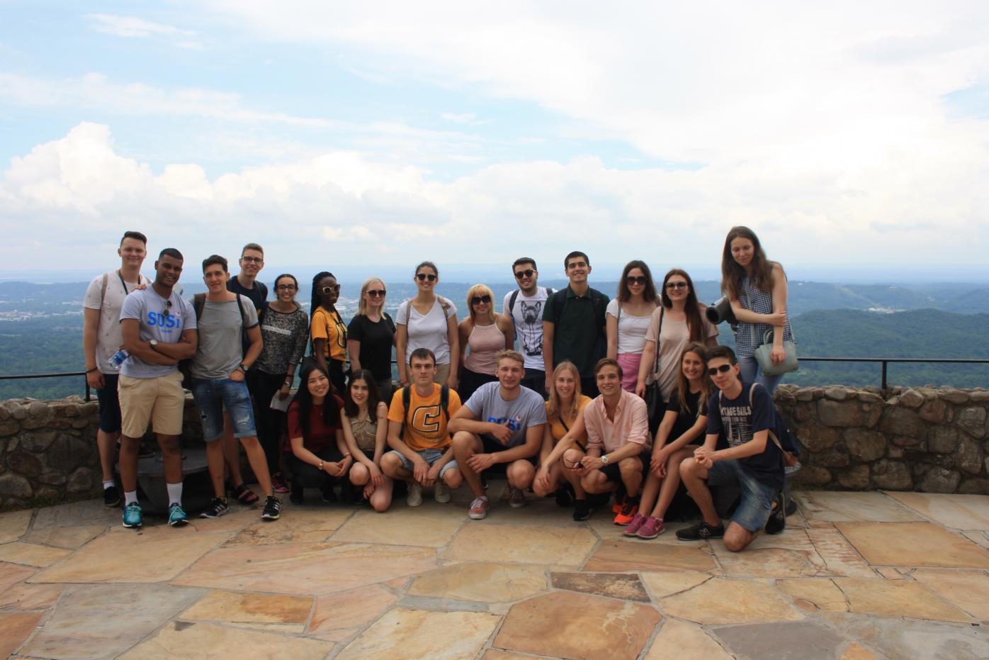 2017 SUSI Student Leaders from Europe on Social Entrepreneurship Program Participants at Rock City