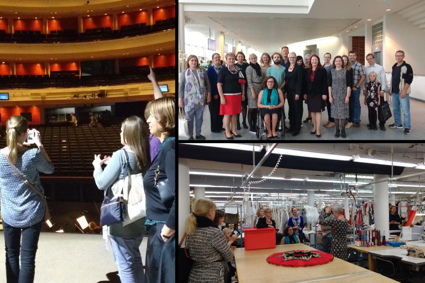 ASLA-Fulbright Alumni Association Visit to Finnish National Opera in 2016