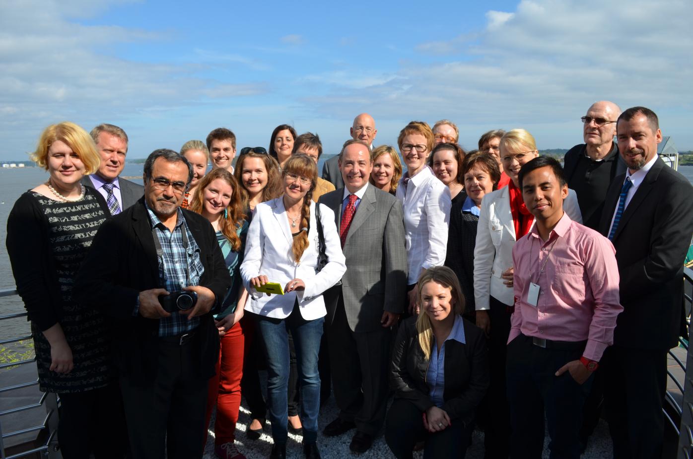 Alumni Association Members and Fulbright Finland Grantees Visit U.S. Embassy Innovation Center
