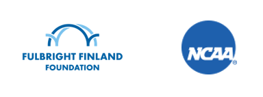 Fulbright Finland Foundation and National Collegiate Athletics Association Logo
