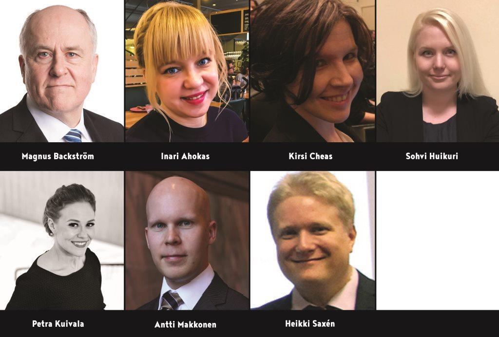 Pictures of the Board members of the ASLA-Fulbright Alumni Assocation