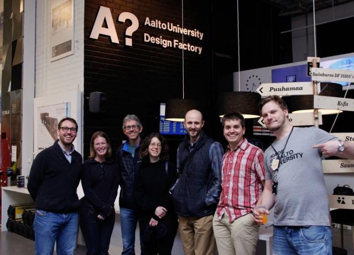 ASLA-Fulbright Alumni Association members and current U.S. Fulbrighters had a special opportunity to visiting he fascinating Aalto Design Factory