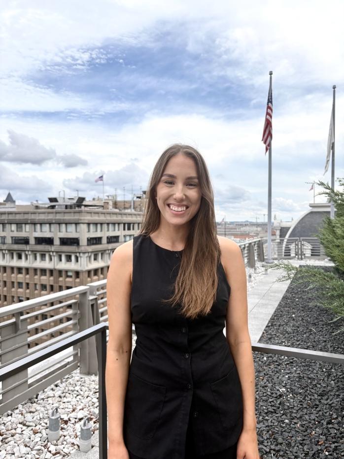 Isabella Biorac Haaja in Washington, D.C.