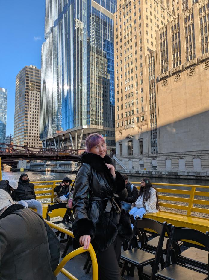 Maria Peltomäki in Chicago