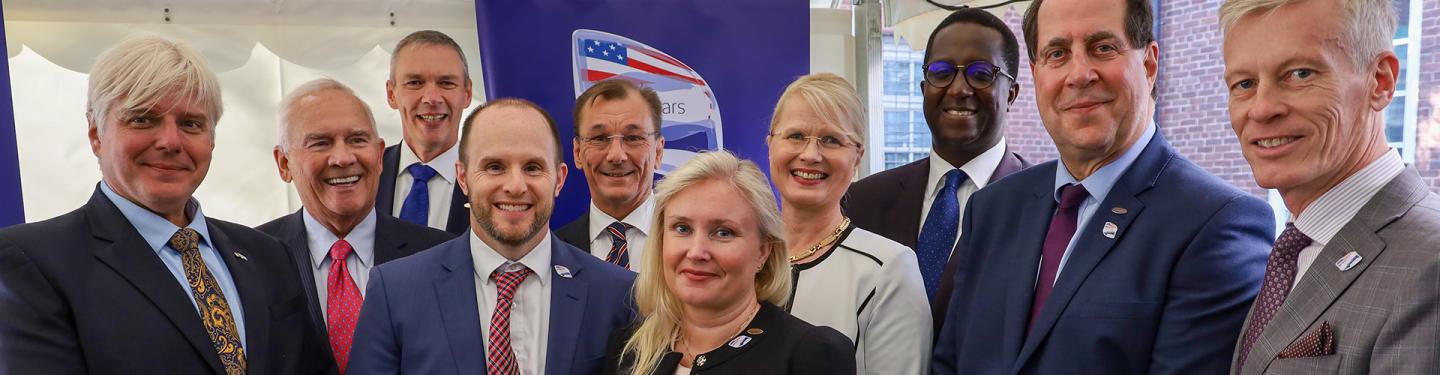 Group photo of the Fulbright Finland Foundation Board of Directors