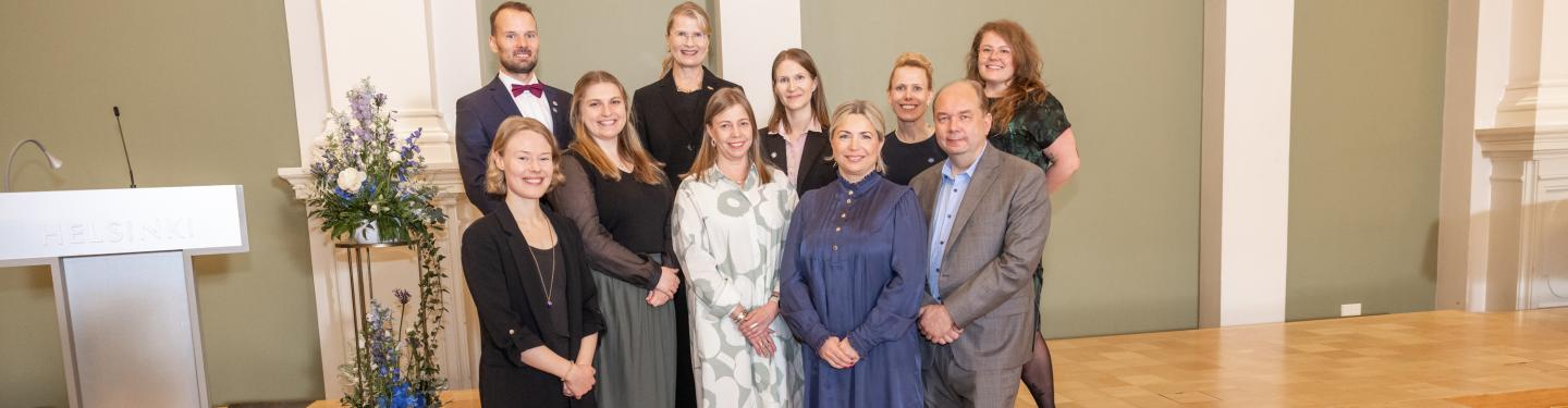 Fulbright Finland Foundation staff team members