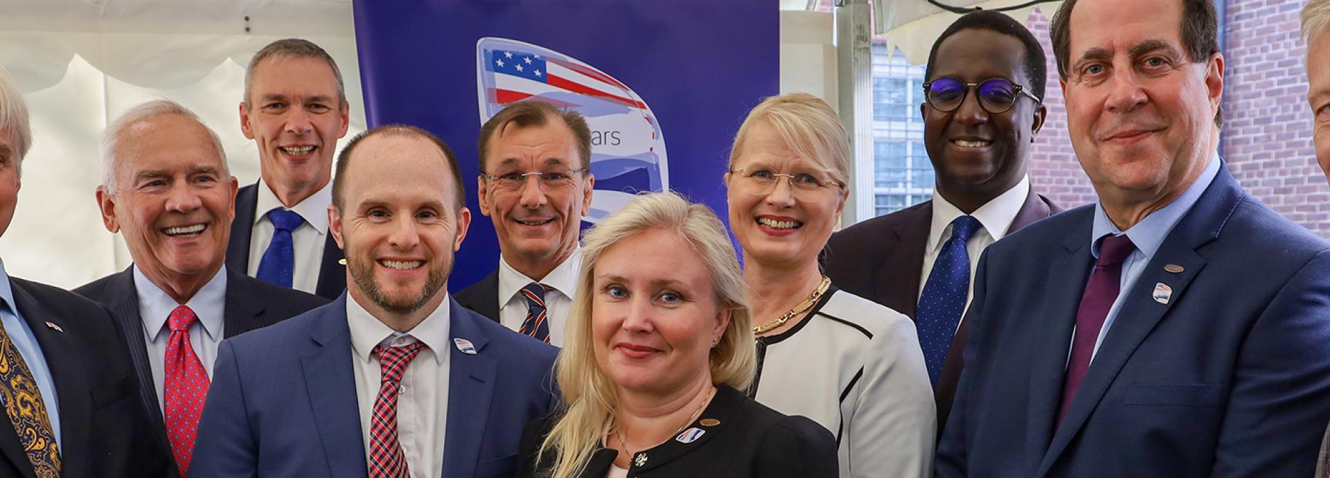 Group photo of the Fulbright Finland Foundation Board of Directors