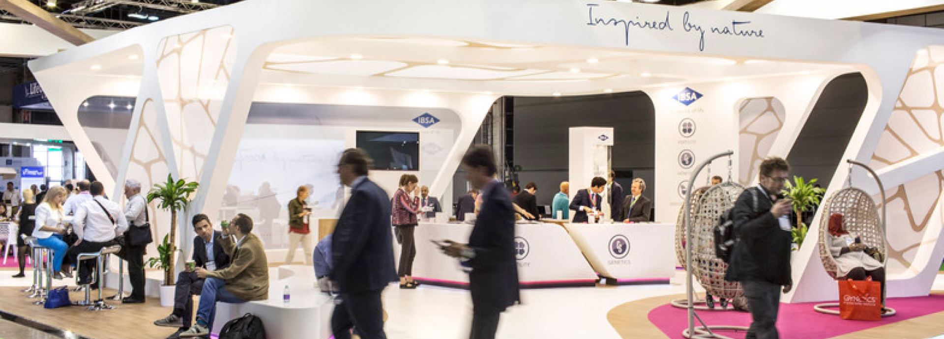 Stock photo of an education exhibition
