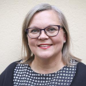 Headshot of Birgitta Vuorinen, the Director of the Division for Higher Education Policy at the Ministry of Education and Culture in Finland