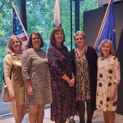 2022 Fulbright Leaders for Global School Travel Grantees in Finland's Embassy in Washington, D.C.
