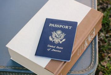 Picture of a passport