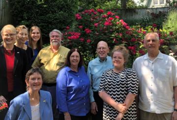 Members of Friends of Fulbright Finland and Fulbright Finland Foundation team members in Washington D.C. in May 2019