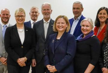 Group photo of the Fulbright Finland Foundation Board of Directors